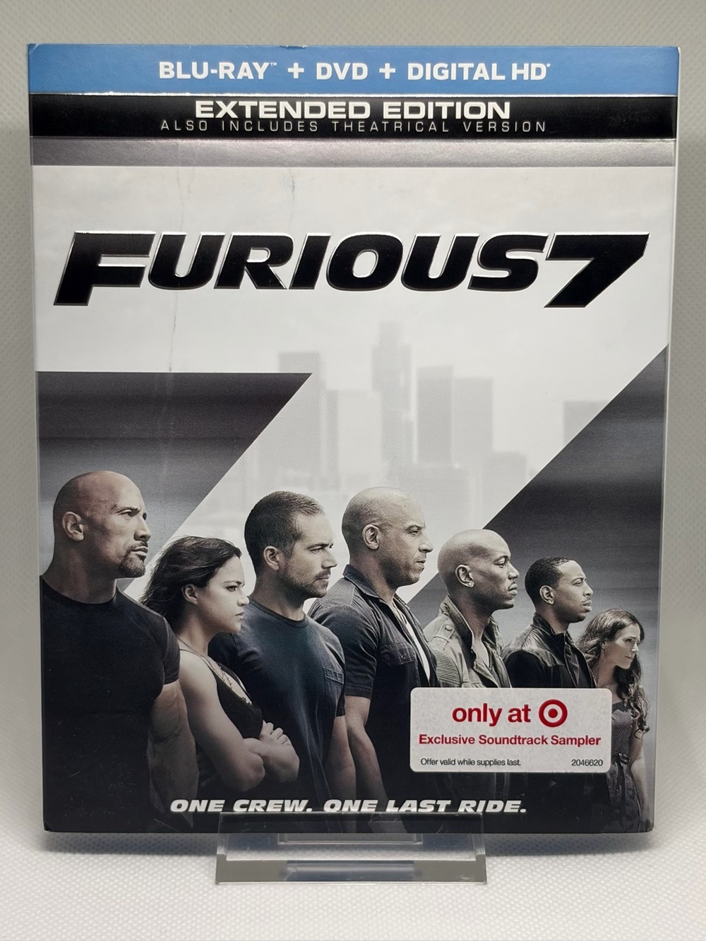 Furious 7 Extended Edition NEW - Blu-ray + DVD + Digital HD